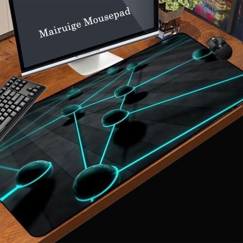 Mairuige Low Price Durable Gaming Mouse Pad Stereo Connection Small Steel Ball 3d Illusion Picture Computer Keyboard Mat