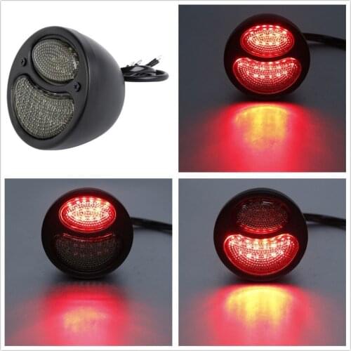 Motorcycle Bobbers Choppers Integrated Taillight Brake Running Light For Harley Roadster
