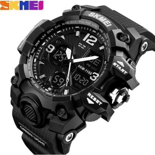 Men Watches Military Sports Watch Men Top Brand Luxury SKMEI Mens Quartz Digital Casual Outdoor 50M Waterproof Wrist Watch