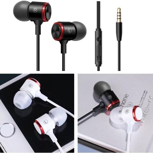 Earphones with Microphone Super Bass Earphone Headset For iphone 6 6s xiaomi earphone fone de ouvido for smart phone vv earbuds