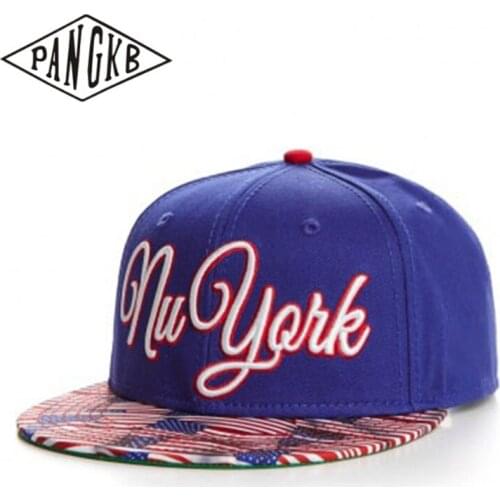 PANGKB Brand NU YORK CAP Navy Blue adult outdoor casual sun baseball cap for men women hip hop sports basketball snapback hat