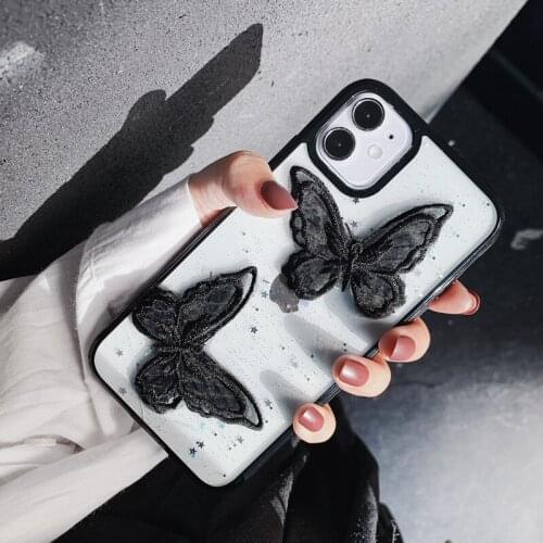 Luxury Candy Color Bow Phone Case for iPhone 12 11 Pro Max 7 8 plus X Xs max Xr 6s SE Cute Glitter Shockproof Silicon Back Cover