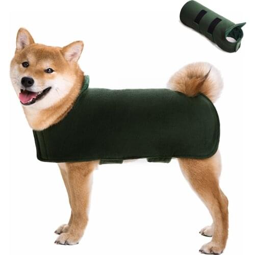 Super Absorbent dog clothes for large dogs Windproof Dog Jacket Fashion Pet Clothing for Medium Large Dogs Labrador Dogs Clothe