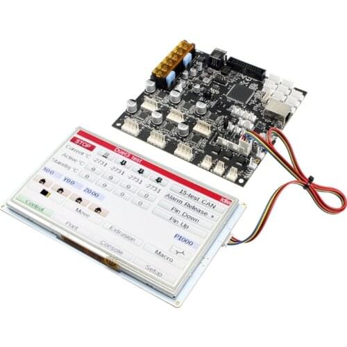 28EA 3D Printer Parts Clone Duet 3 6HC Main Controller Board with 7i Full Color Touch Screen Powerful 1 Set