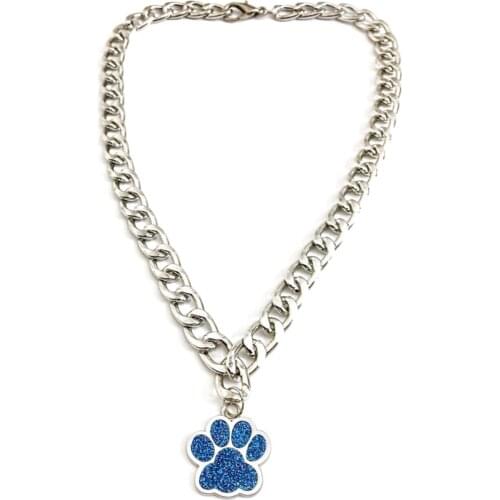 Personalized Collar Pet Dog Necklace for Puppy Dog Tag Pendant Key Chain Bone Pet Accessories Pet Accessory Paw