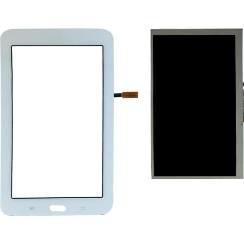 For Samsung Galaxy Tab3 SM-T110 SM-T111 SM-T113 LCD Display Touch Screen Digitizer Front Glass Sensor Replacement +Tools