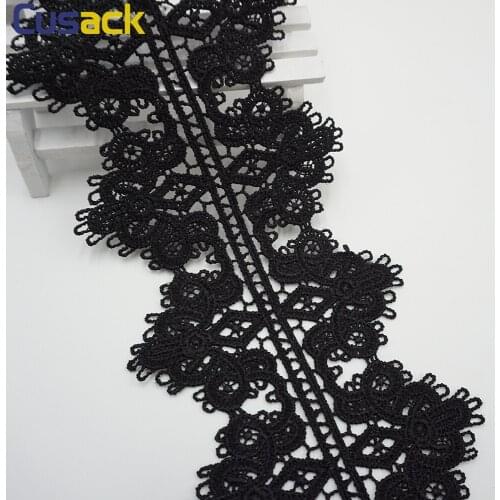 1 meter 9.5 cm Lace Ribbon Trims for Dresses Home Textiles Decor Sewings High Quality Lace Fabric Embroidery 2 Modles Cusack