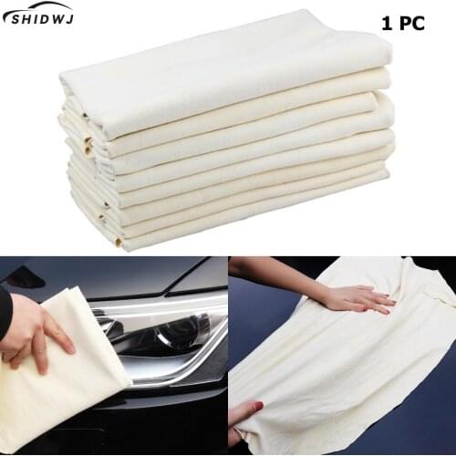 1PC Car Cleaning Cloth Quick Dry Suede Car Wash Towel Absorbent Car Glass Clean Deerskin Towel Quick Dry Towel