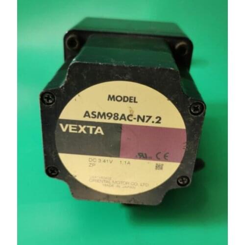ASM98AC-N7.2 stepper motor , used in good condition . 80% appearance new , good working , free shipping