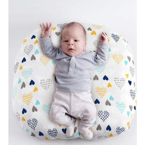 Newborn Lounger Cover Ultra Infant Lounger Pillow Case Soft Comfortable Removable Baby Cushion Slipcover