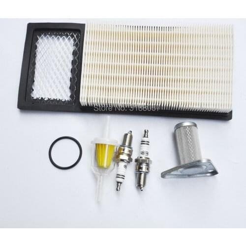 EZGO TXT 96-05 GOLF CART BUGGY SERVICE KIT w AIR, OIL & FUEL FILTERS SPARK PLUG