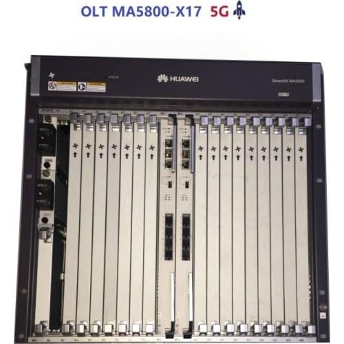 MA5800-X17 GPON EPON 10GOLT Optical Line Terminal 2*MPLA 2*PILA DC Power Support GPHF GPSF XEHD XGHD Service Board