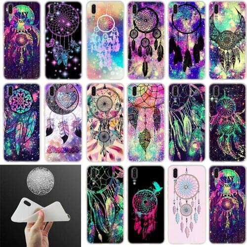 Soft Silicone Case Midnight Dream catcher For Huawei P40 P30 P20 Pro P10 Plus Lite P Samrt Z 2019 E 2020