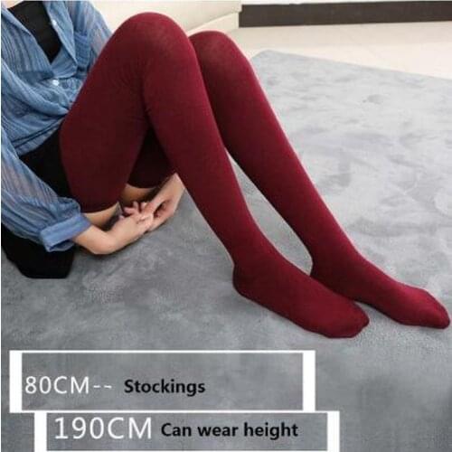 New Socks Fashion Stockings Casual Cotton Thigh High Over Knee Acrylic High Socks Girls Womens Female Long Knee Sock 2020