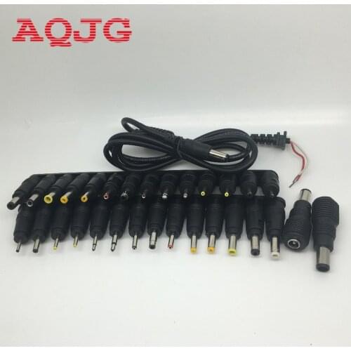 New 30 in 1 Set New Universal AC DC Jack, Charger, Connector, Plug for Laptop /Notebook AC DC Power Adapter with Cable AQJG