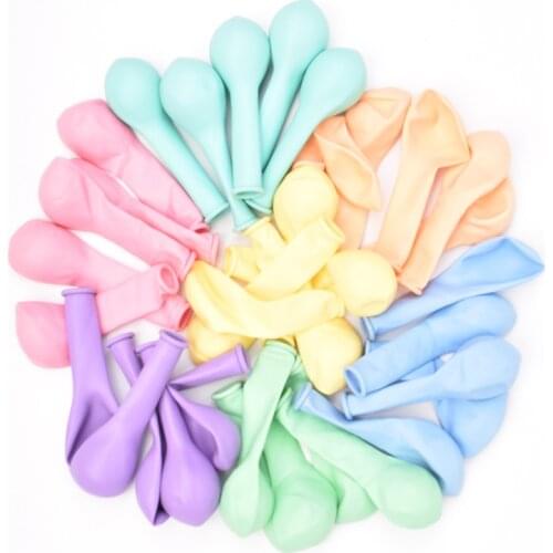 5/18/36 inch Macaron Pastel Candy Balloons Girl Boy Large Rainbow Birthday Wedding Balloon Arch Garland