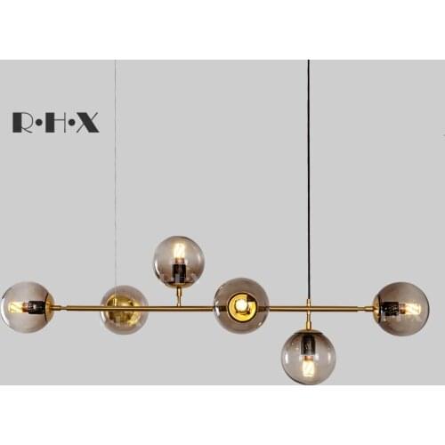 Led wall moon lamp hanging lamp lamparas de techo colgante moderna lampes suspendues living room decoration lamparas de techo