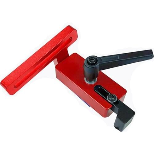 45 Type Aluminium Alloy Miter Track Stop For 45mm T-track Woodworking Tool