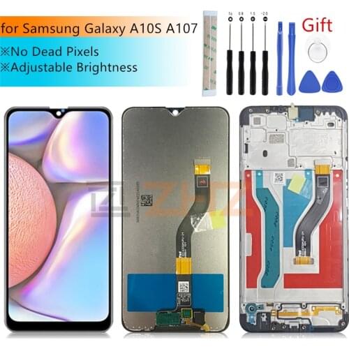 For Samsung Galaxy A10s LCD Display 2019 A107 Touch Screen Digitizer Assembly SM-A107F/DS replacement Repair parts with gift