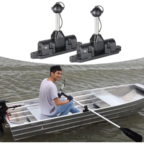 1Pair Oar Holder Paddle Lock Support Inflatable Boat Dinghy Kayak Accessories