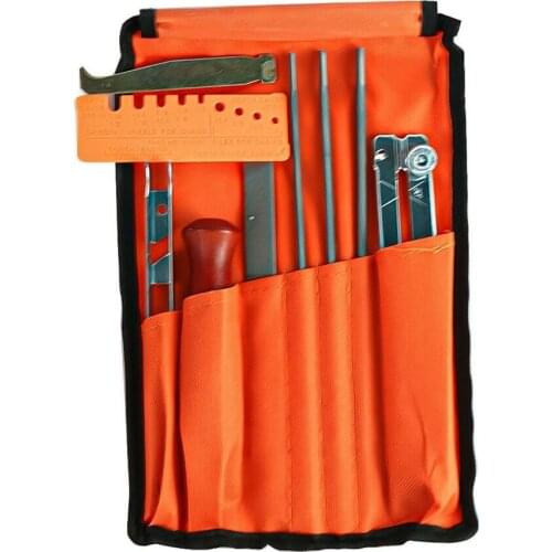 10PCS File Set Chainsaw Sharpening File Filing Kit Chain Sharpen Saw Files Tool For Chainsaw Sharpening Kit