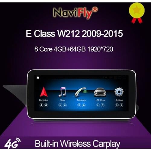 2021 New! MSM8953 Android 10.0 Car DVD GPS Player For Mercedes Benz E class W212 E200 E300 E400 E500 Four doors Sedan 2009-2015