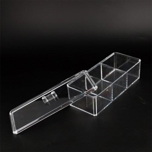 3 Grids Electronic Parts Screws Jewelry Beads Storage Box Crafts Organizers