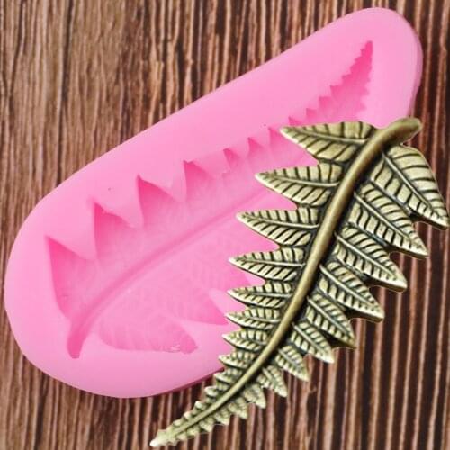 3D Tree Leaf Molds Sugarcraft Leavf Silicone Mold Leaf Fondant Cake Decorating Tools Leaves Chocolate Gumpaste Mold