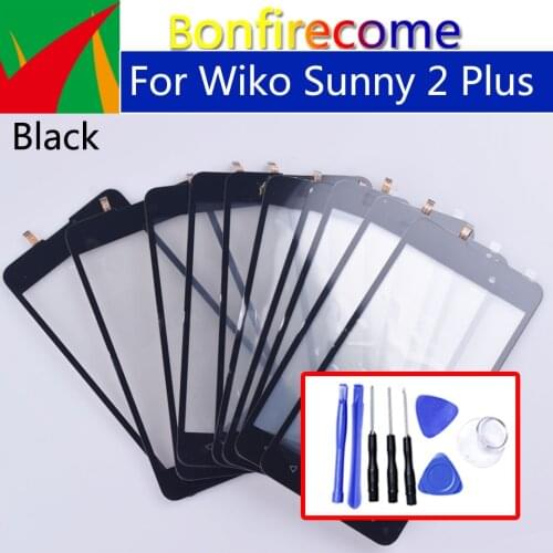 5.0" Touchscreen For Wiko Sunny 2 Plus Touch Screen Panel Sensor Digitizer Glass NO LCD Replacement Parts
