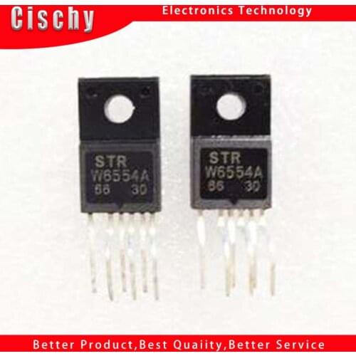5pcs/lot STRW6554A STR-6554A W6554 TO-220F In Stock