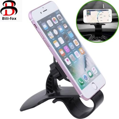 Bili-fox Universal Adjustable Car Phone Holder Dashboard Magnetic Mount Holder Clamp Clip Stand For Mobile Smart Phone GPS iPad