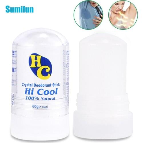 1pcs Men Women Deodorant Stick Antiperspirant Ointment Crystal Cooling Oil Refresh Body Underarm Odor Remover Health Care C2604