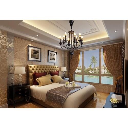 E14 Ceiling Lights For Living Room Bedroom Simple Modern Iron American Country Style Lamp Restaurant plafon led techo