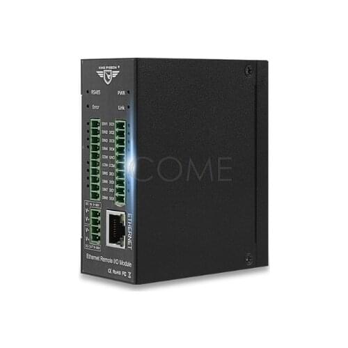 Ethernet Remote IO Modules DAQ Digital Analog Input Output Data Acquisition Modbus RTU TCP MQTT WEB 4-20mA 0-10V PT100