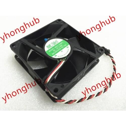 JMC DaTech 0825-12HBTL DC 12V 0.35A 3-wire 80x80x25mm Server Cooling Fan