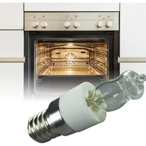 Oven Light Bulb High Temperature Resistant Safe Halogen Lamp Dryer Microwave Bulb 110V/220V 50W