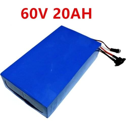 60V 10Ah 12Ah 13Ah 15Ah 18Ah 20Ah 60V 1500W 2000W 2500W on road / off road big fat wheel kick bike e scooter Lithium Battery