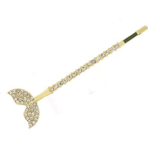 New Japanese And Korean Fish Tail Bangs Clip Top Clip Hairpin Headdress Fashion Womens Clip Wholesale Hair Jewelry