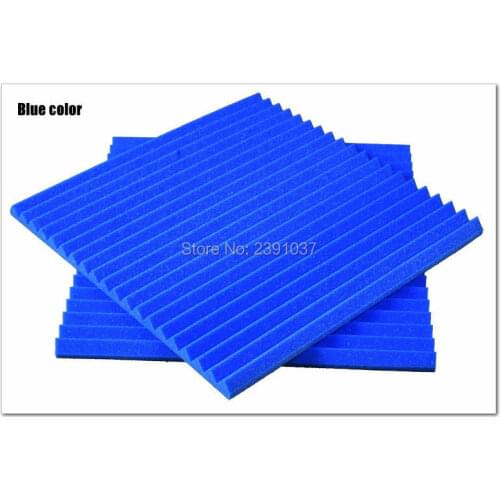 New Black color 30pcs 50*50*2.5cm acoustic Foam studio Soundproof foam acoustic absorbers sound fast EMS shipping