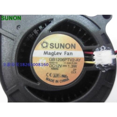 Original For Sunon Turboblowers GB1206PTV2-AY 6CM 6025 60 * 25MM 12V Blower