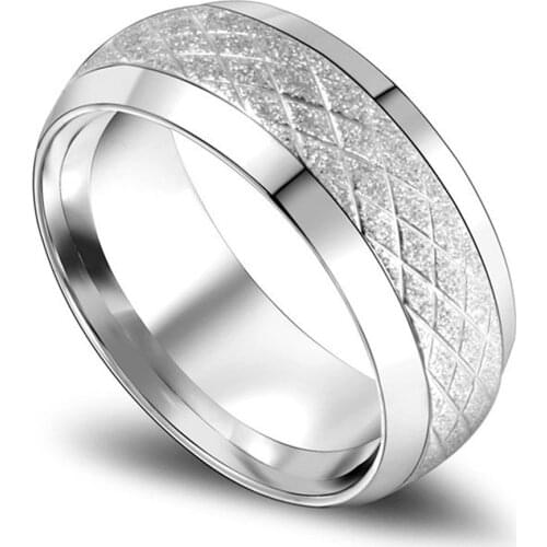 SHQIYAY 316l Stainless Steel Fashion Jewelry Rings For Men Women Simple Style Party Gift Fashion Accessories 481