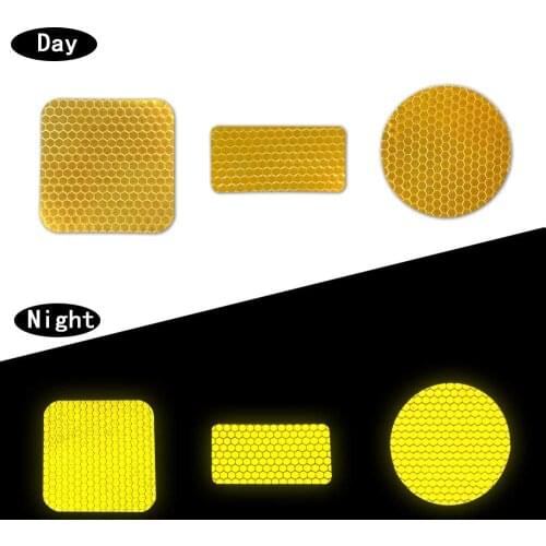 Reflective Stickers High Intensity Safety Warning Tape stickers for Roller Skates bicycle motorcycle baby strollers car styling