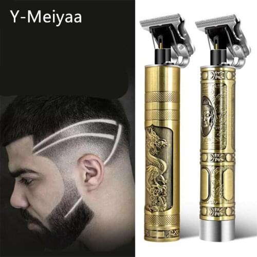 USB Rechargeable Electric Hair Clipper Hair Trimmer Cordless Shaver Trimmer Men Barber Baldheaded Hair Cutting Machine 30