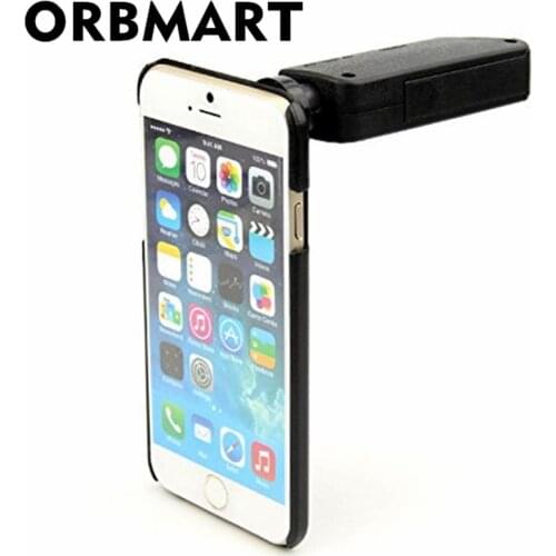 ORBMART 60X - 100X Zoom Digital Mobile Phone Microscope Magnifier With Plastic Case LED Light For iPhone 6 6s