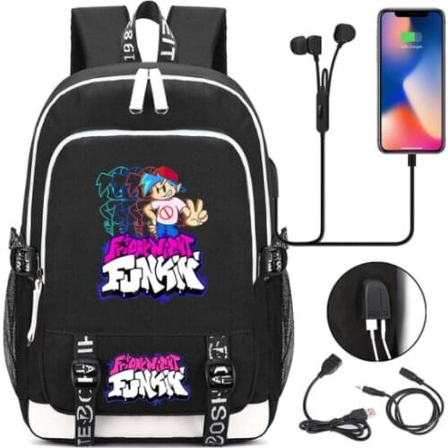 Waterproof Rucksack School Bags for Street Men Women Trendy Cool Rucksack Teenager Student Laptop Bag Travel Couple Mochila