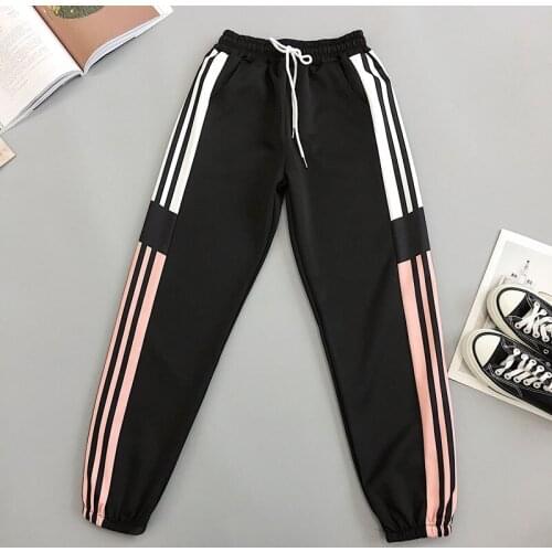 Plus Size Baggy Harem Pants Women Breathable Quick Dry Leisure Summer Sweatpants Women High Waist Long Harajuku Trousers P1051
