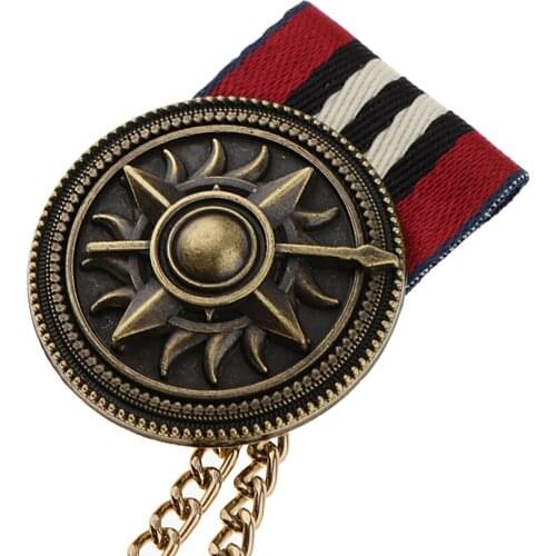 Blesiya 1 Pc Women Mens Alloy Military Uniform Medal Badge Brooch Pin