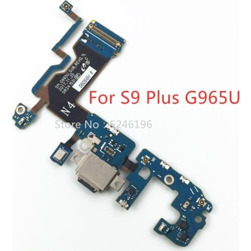 1pcs Micro USB PCB Charging Charger Dock Port mini Connector Flex Cable For Samsung Galaxy S9 Plus SM-G965U G965U Circuit board
