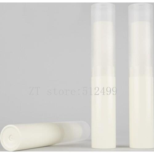 50/100/200pcs 4g Empty Frosted beige Lipstick Tube,DIY Portable Lip Balm Container,Refillable Cosmetics Lipstick Shell Packaging