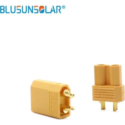 50 pairs/lot High quality XT30 Bullet Plug Connectors Male and Female for RC Lipo Battery DZ0096